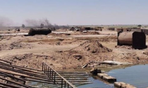 Foto - Petrol fışkırıyordu! Kritik petrol sahasını vurdular