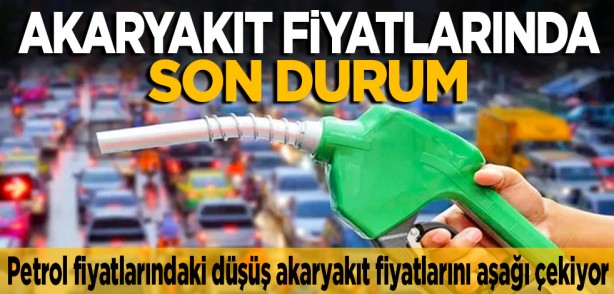 Petrol fiyatlarındaki düşüş akaryakıt fiyatlarını aşağı çekiyor: Akaryakıt fiyatlarında son durum