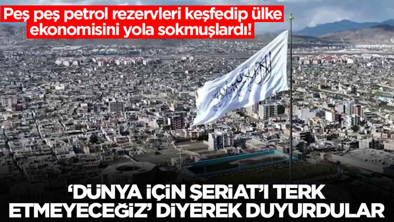 Petrol rezervleri keşfedip ülke ekonomisini yola sokmuşlardı: 'Şeriat'ı terk etmeyeceğiz' diyerek duyurdular