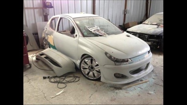 Foto - Peugeot 206'yı bakın ne hale getirdi
