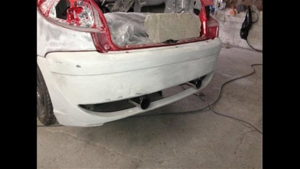 Foto - Peugeot 206'yı bakın ne hale getirdi