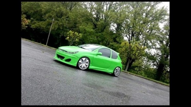 Foto - Peugeot 206'yı bakın ne hale getirdi