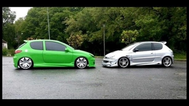 Foto - Peugeot 206'yı bakın ne hale getirdi