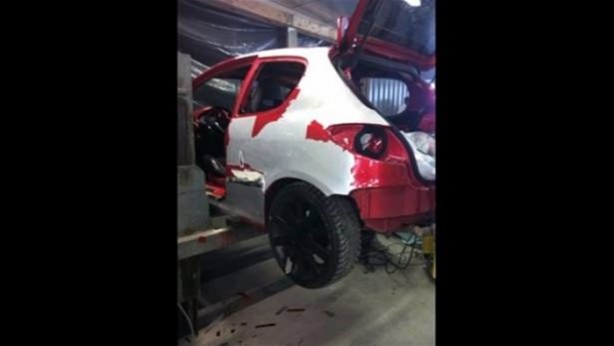  Peugeot 206'yı bakın ne hale getirdi