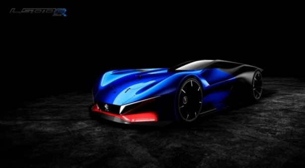 Foto - Peugeot'nun hibrid konsepti: L500R