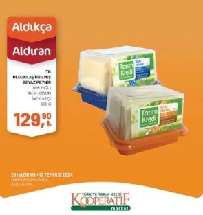 Foto - Peynir çeşitlerinde dev indirim! Tarım Kredi'de yeni fırsatlar
