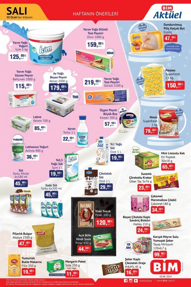 Foto - Peynir, yoğurt, tavuk alacaklar yarın koşsun! BİM indirim roketini ateşledi! Fiyatlar cillop gibi