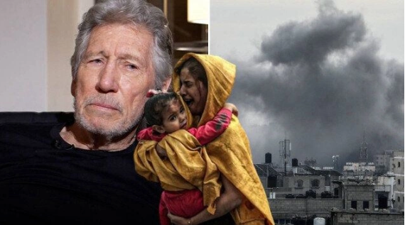 Foto - Pink Floyd'un solisti Roger Waters: "Biz konuşurken İsrail Gazze'de soykırım yapıyor"