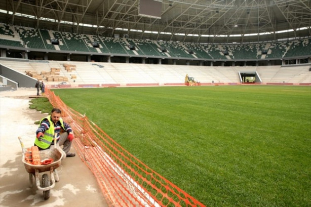 Foto - Pişmaniye görünümlü stadyumda sona gelindi!