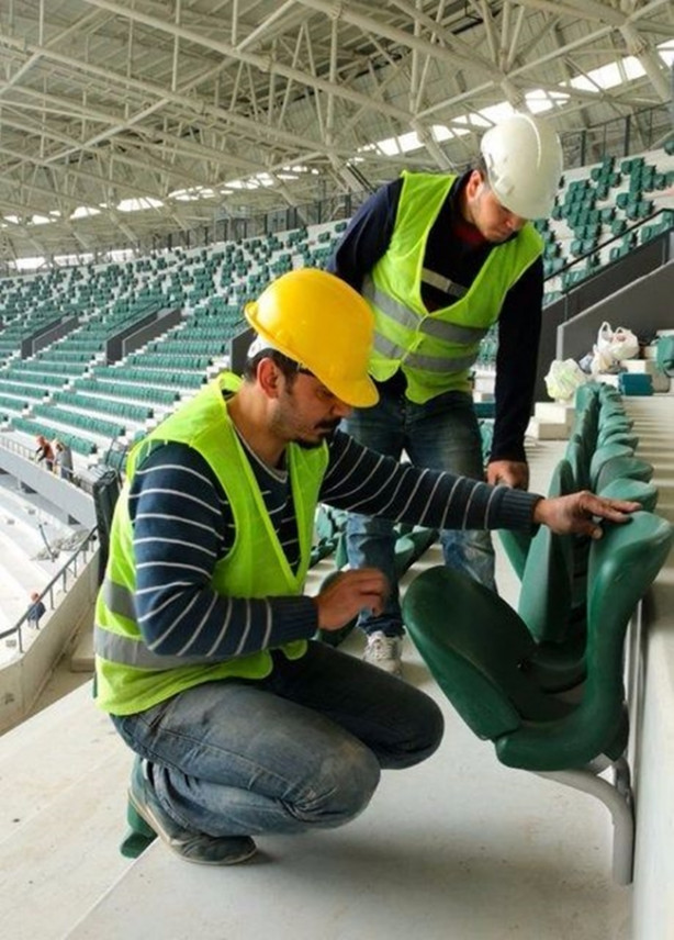 Foto - Pişmaniye görünümlü stadyumda sona gelindi!