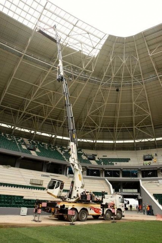 Foto - Pişmaniye görünümlü stadyumda sona gelindi!