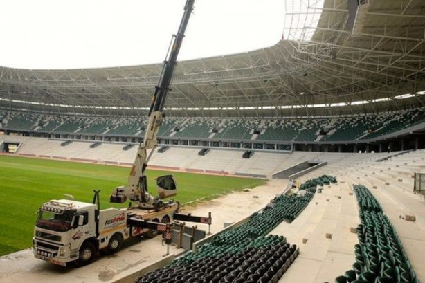 Foto - Pişmaniye görünümlü stadyumda sona gelindi!