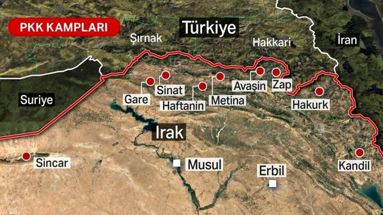 Foto - PKK silah bıraktı ama… Bu kamplar ne olacak?