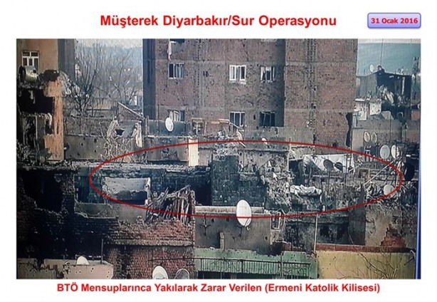 PKK tarihi ibadethaneleri bu hale getirdi