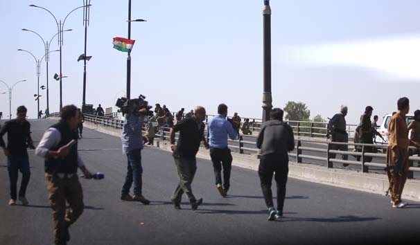 Foto - PKK'lı teröristler Kerkük sokaklarında