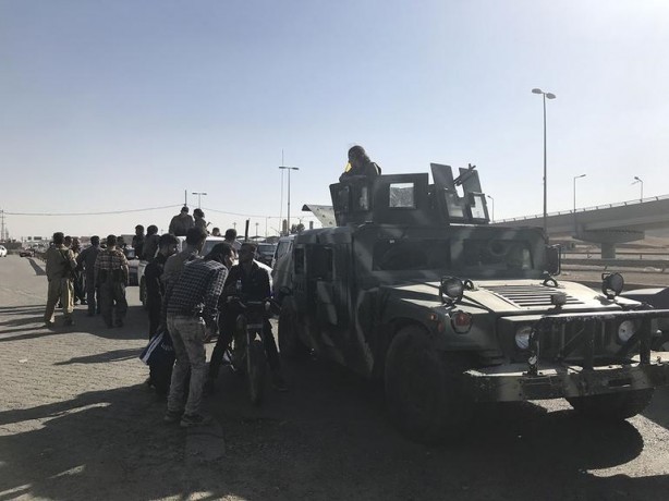 Foto - PKK'lı teröristler Kerkük sokaklarında