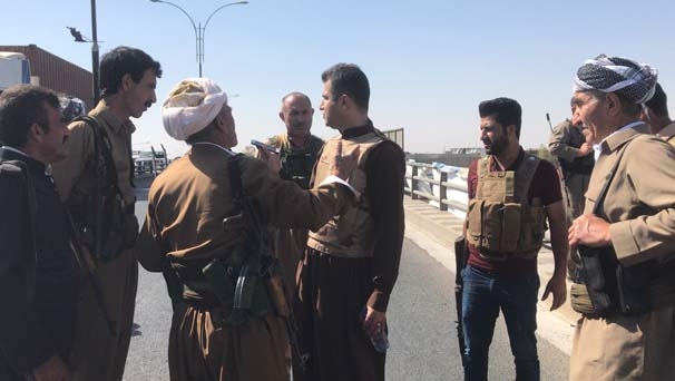 Foto - PKK'lı teröristler Kerkük sokaklarında