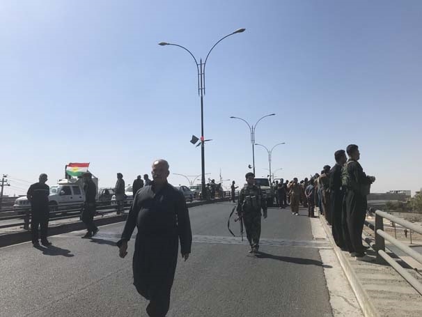 Foto - PKK'lı teröristler Kerkük sokaklarında