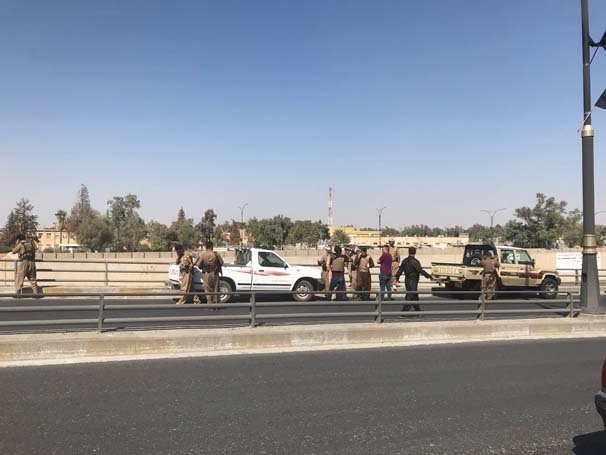 Foto - PKK'lı teröristler Kerkük sokaklarında
