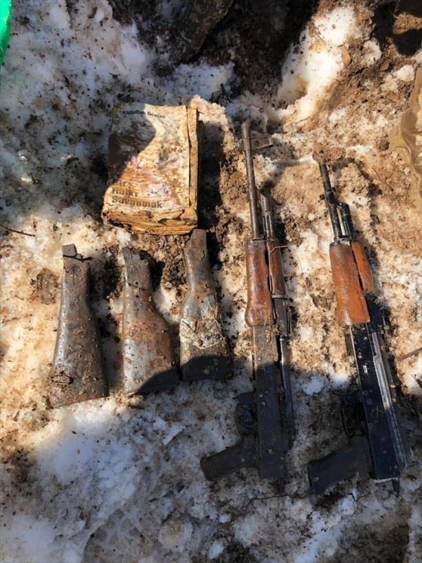 PKK'lı teröristlerin son taktiği "Ağaç kovuğu"