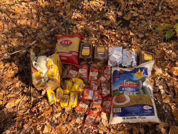 Foto - PKK'nın deposu bulundu! İşte ele geçirilenler