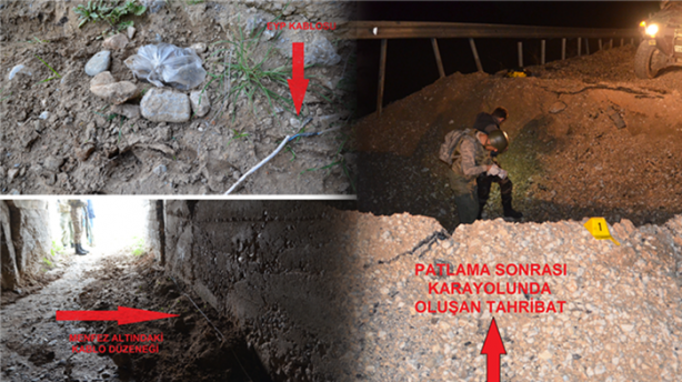 Foto - PKK'nın hain tuzağı imha edildi