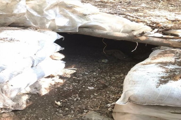 PKK'nın ininde ele geçirilenler şoke etti