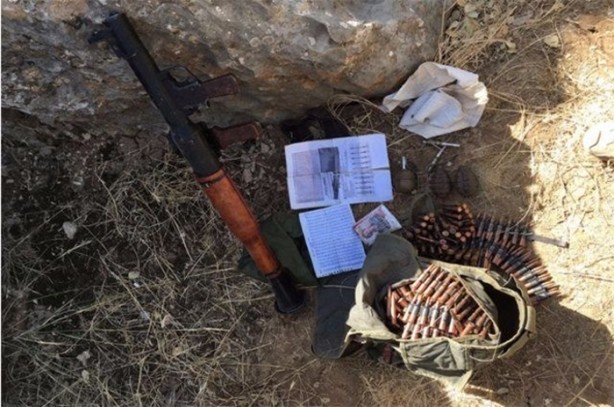 Foto - PKK'ya ait cephanelik ele geçirildi
