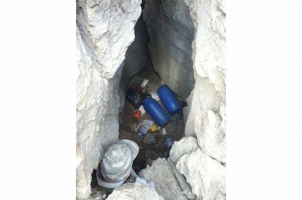 Foto - PKK'ya ait cephanelik ele geçirildi