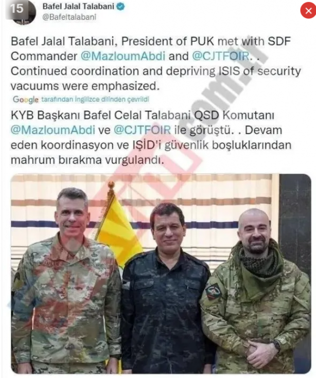 Foto - PKK’ya ‘teröristan’ kurdurmak için ABD yırtınıyor! Hiç bu kadar ileri gitmemişlerdi… Yeni bir kirli plan devreye sokuldu