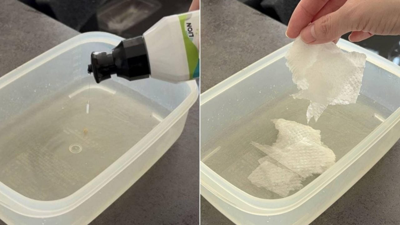 Foto - Plastik kaptaki inatçı yağ tabakasını 1 dakikada çıkarıyor! Süngerle ovalamaya gerek kalmıyor