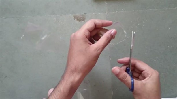 Foto - Plastik şişeden öyle bir şey yaptı ki!