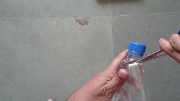 Foto - Plastik şişeden öyle bir şey yaptı ki!