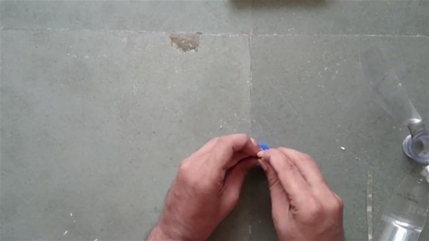 Foto - Plastik şişeden öyle bir şey yaptı ki!