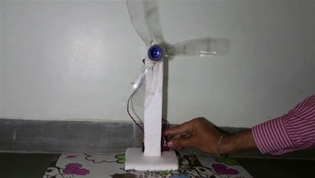 Foto - Plastik şişeden öyle bir şey yaptı ki!