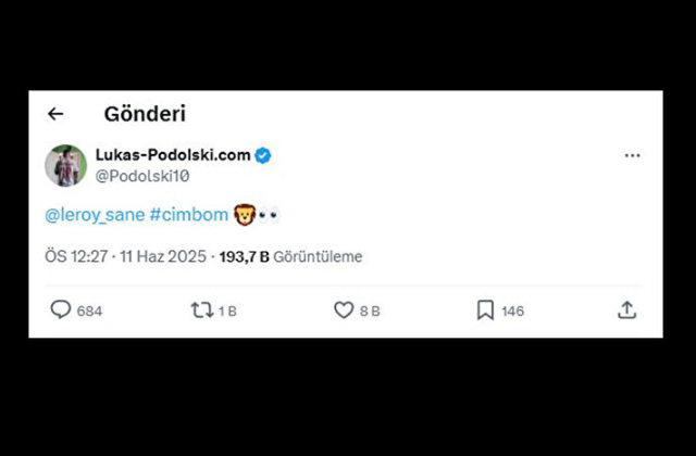 Foto - Podolski'den bomba paylaşım! Galatasaray Fenerbahçe'nin elinden sonunda kaptı!