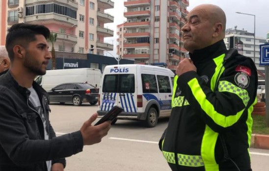 Polis ceza yazmak istedi! Bakın kimi aradı