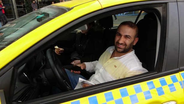 Foto - Polis, taksicilere müşteri kılığında denetim yaptı!