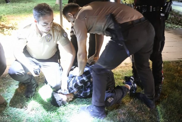 Foto - Polisin kaçak göçmen kovalamacası