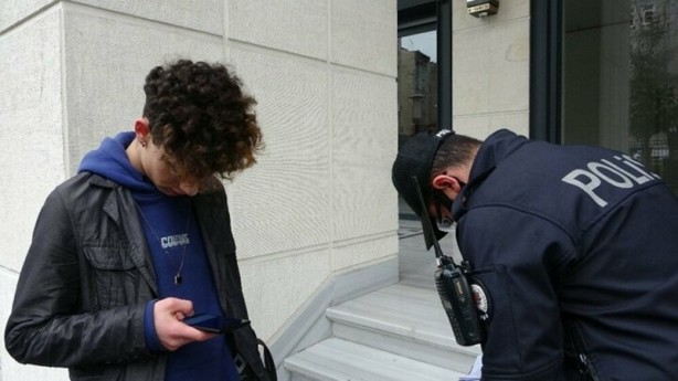 Foto - Polisin koronavirüse karşı aldığı yeni önlemler dikkat çekti