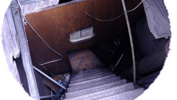 Foto - Polisten kaçmak için kıraathaneye tünel yapmışlar
