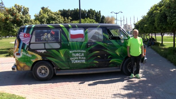 Foto - Polonya'dan minibüsüyle geldi: Hiçbir şey ekrandaki gibi değil