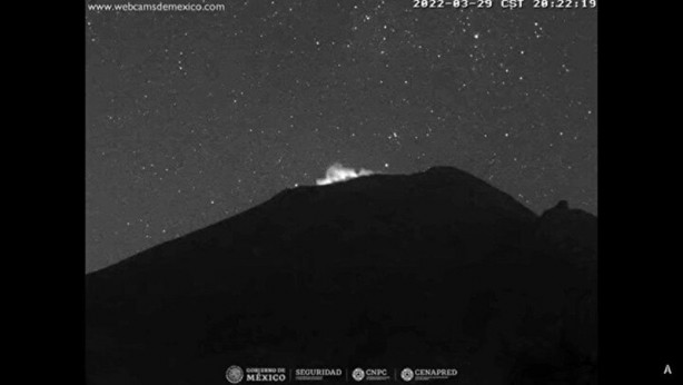 Popocatepetl Yanardağı’nda küller bin 100 metre yüksekliğe kadar ulaştı!