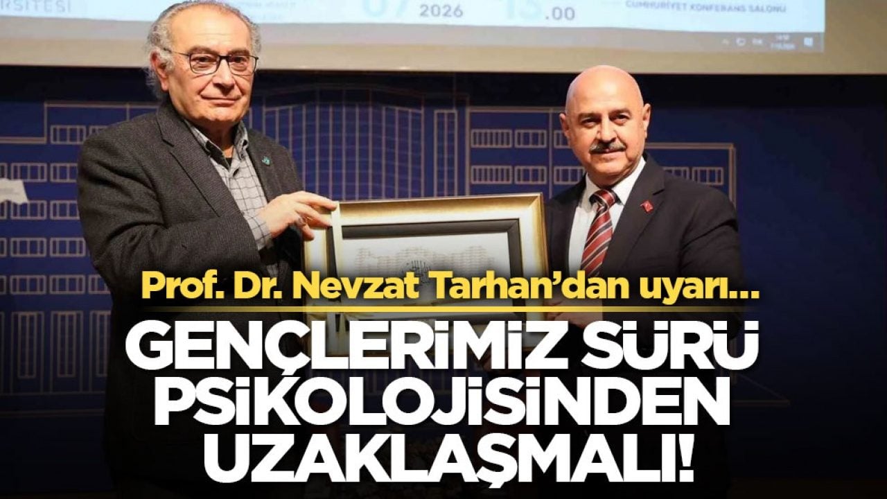 Prof. Dr. Nevzat Tarhan’dan uyarı… Gençlerimiz sürü psikolojisinden uzaklaşmalı!
