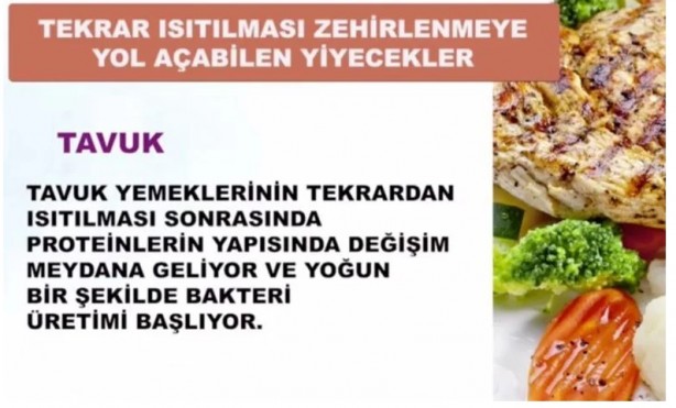 Foto - Profesör tek tek açıkladı! Bu yiyecekler ısıtılınca zehirliyor