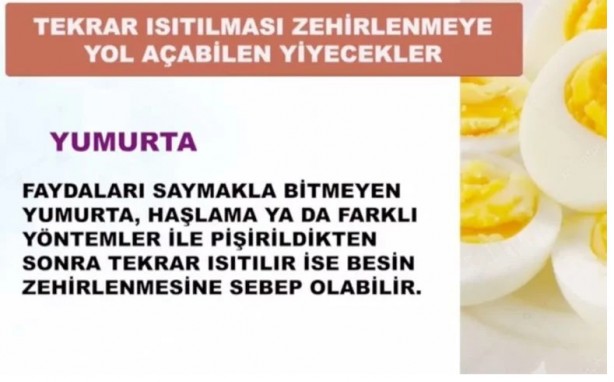 Foto - Profesör tek tek açıkladı! Bu yiyecekler ısıtılınca zehirliyor