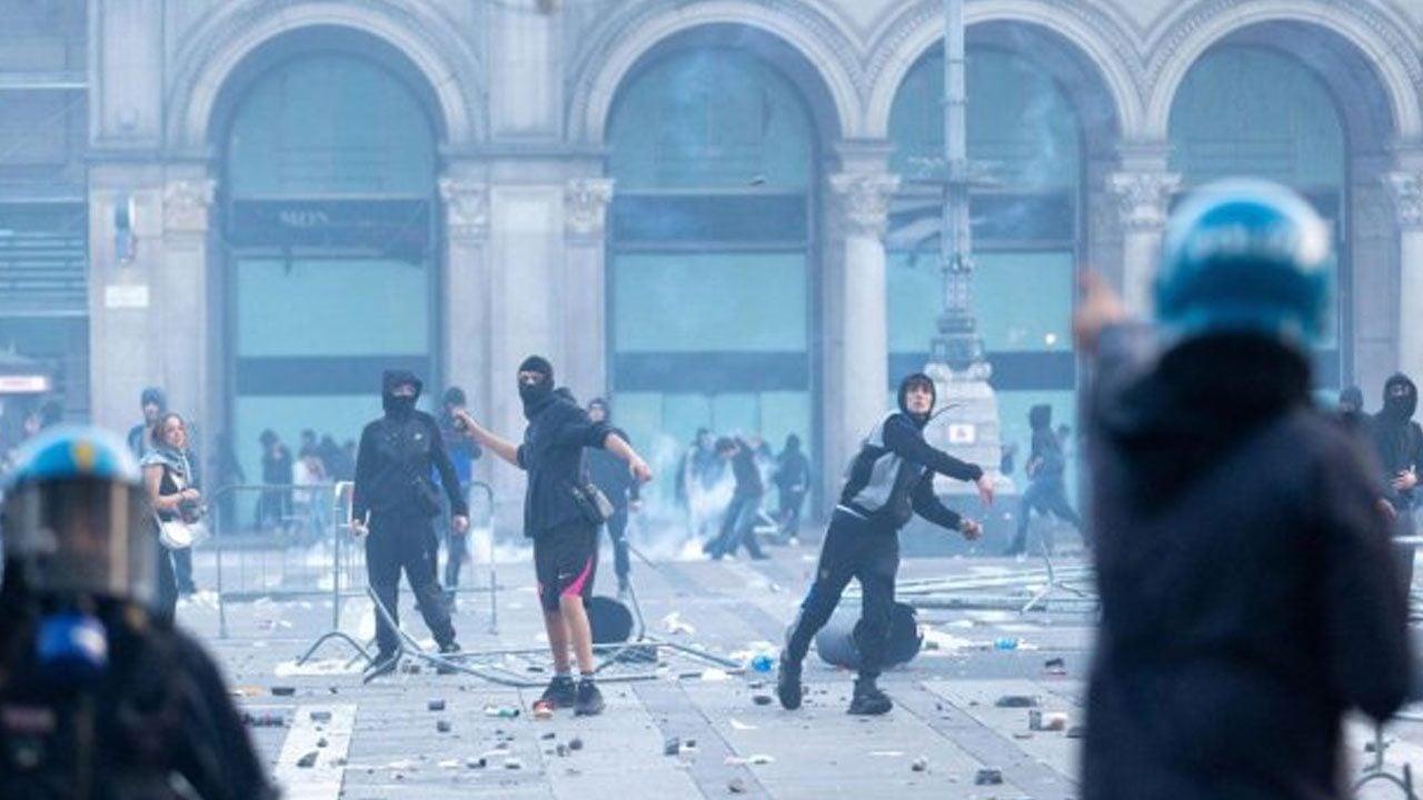 Foto - Protestoculara 5 yıl hapis, 20 bin avro ceza geliyor: Meloni’den Milano olaylarına neşter!