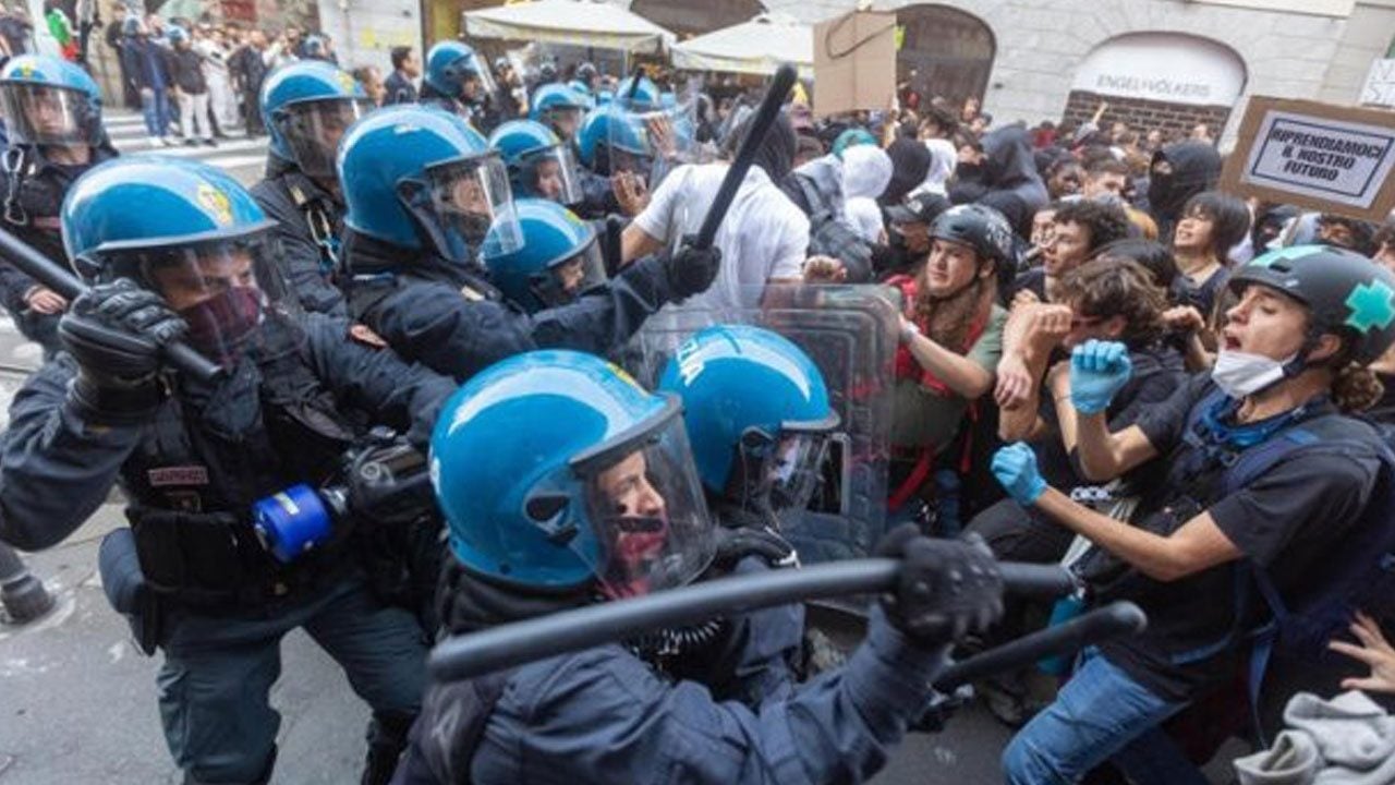 Foto - Protestoculara 5 yıl hapis, 20 bin avro ceza geliyor: Meloni’den Milano olaylarına neşter!