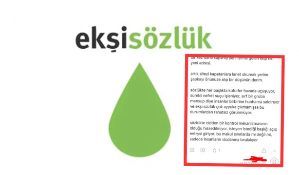 Provokasyon merkezi Ekşi Sözlük’ten domain oyunu! Sözlükte kontrol mekanizması yok!