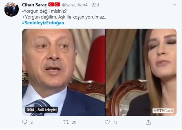 Foto - Provokatif eylem sonrası millet liderini yalnız bırakmadı! Seninleyiz Erdoğan